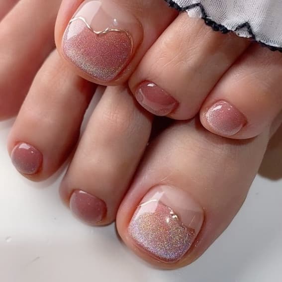 Pedicure con esmalte Gel / Pedicure with Gel Polish